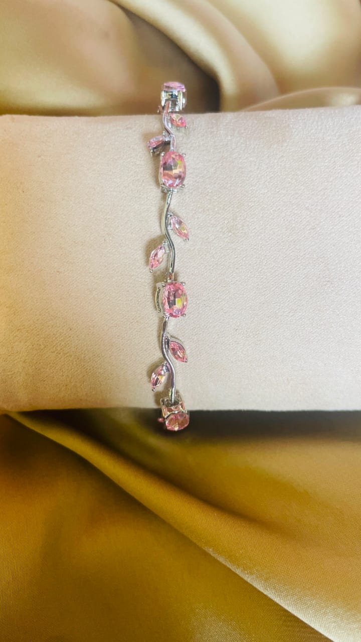 Tulip Zircon Bracelet