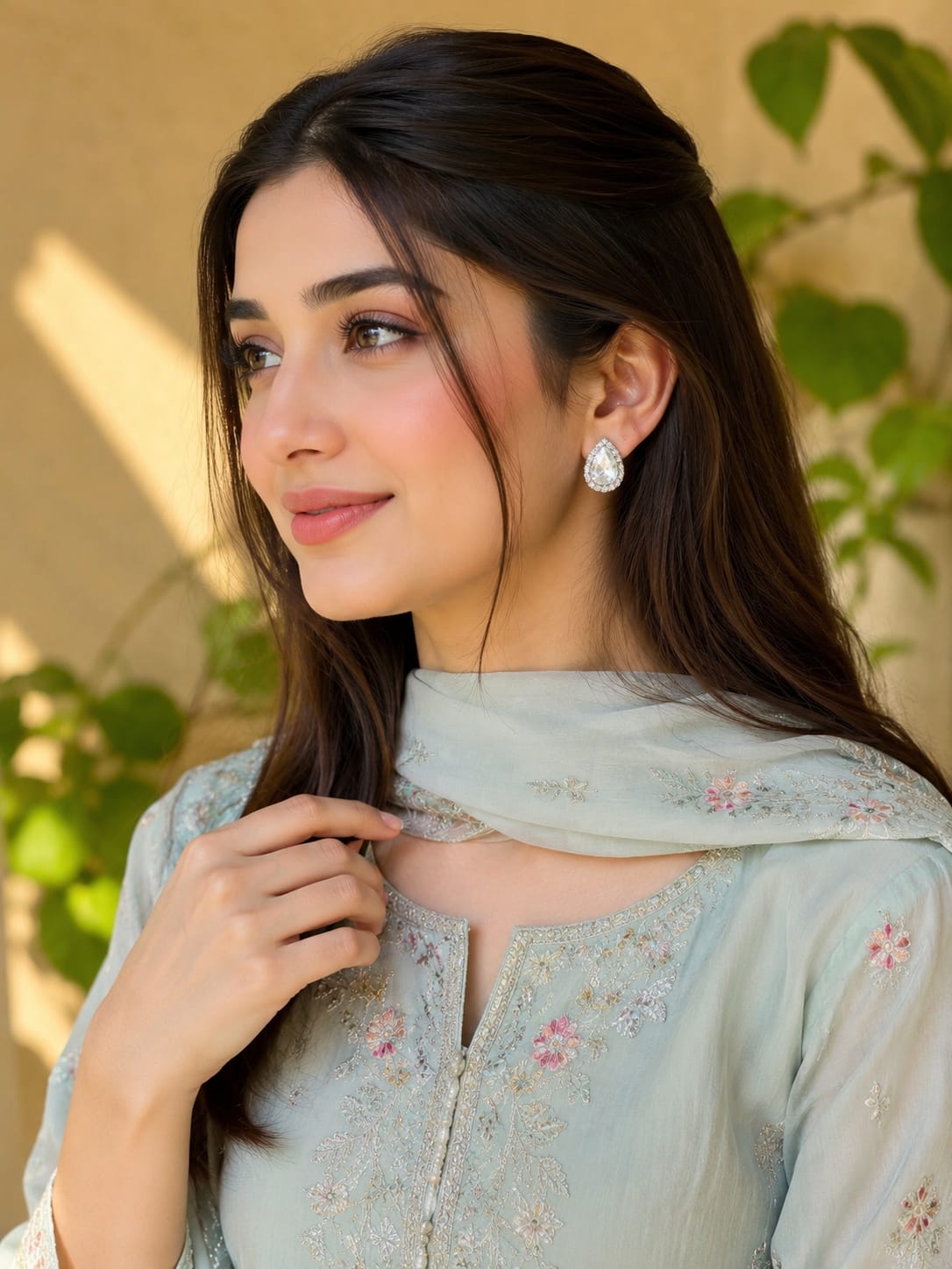 Luxury Pear Cut Crystal Stud Earrings for Women | Elegant Teardrop Earrings